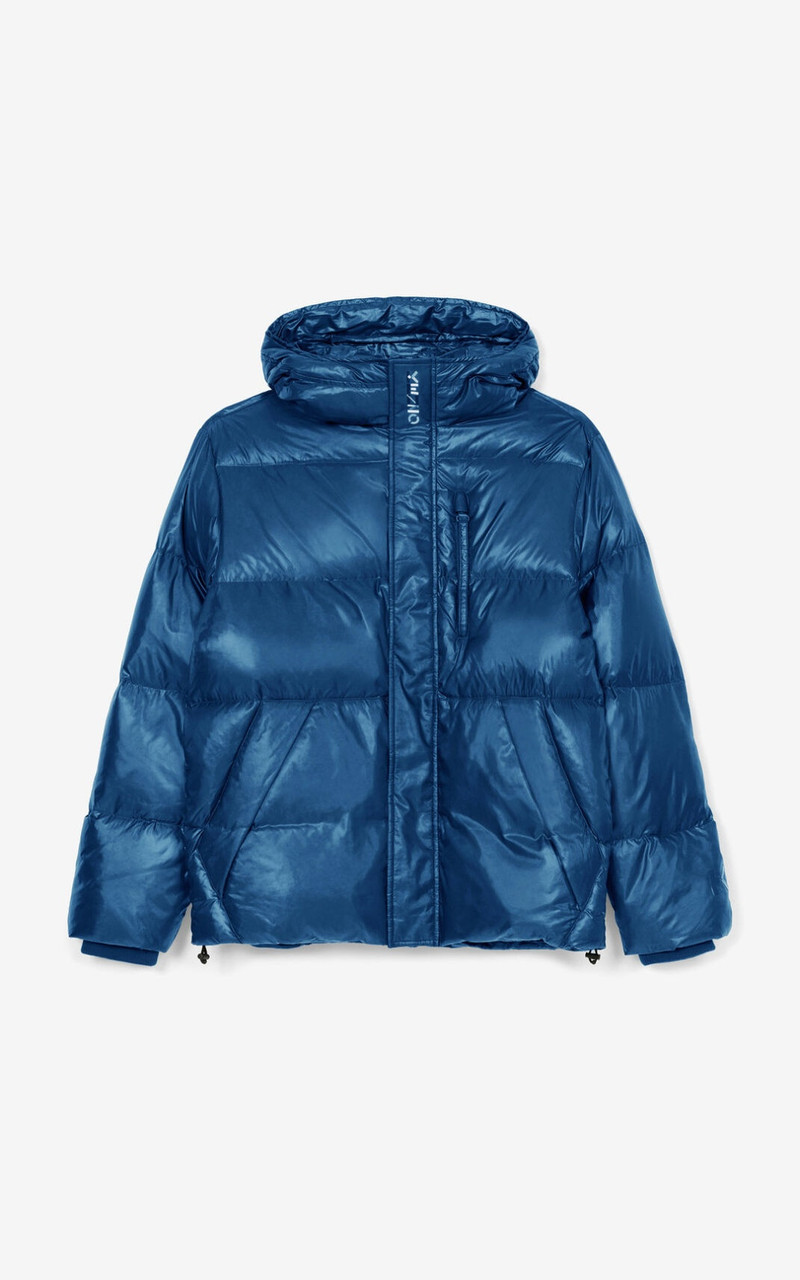 'The Winter Capsule' glossy down jacket 4