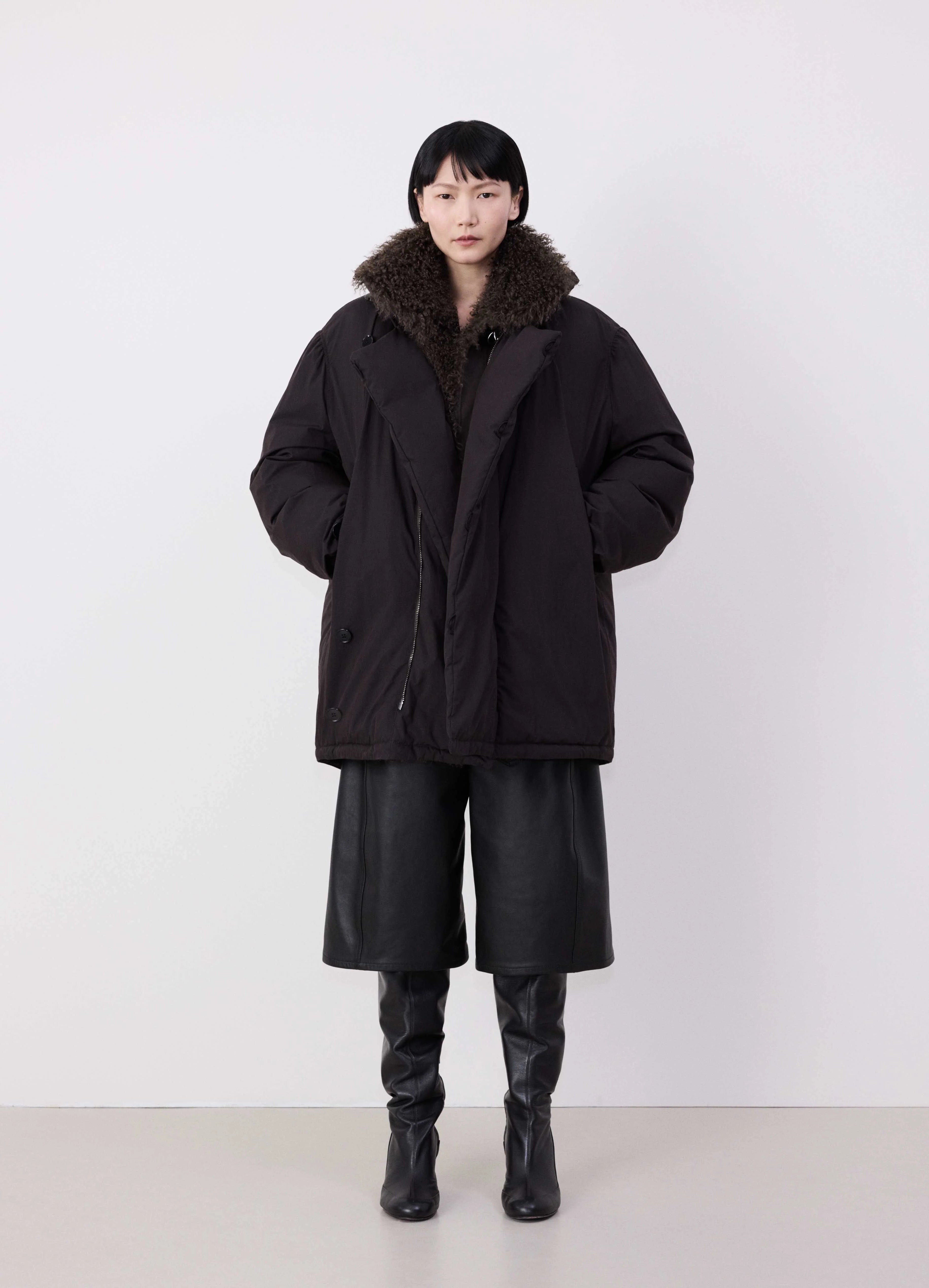 LONG PUFFER JACKET - 2