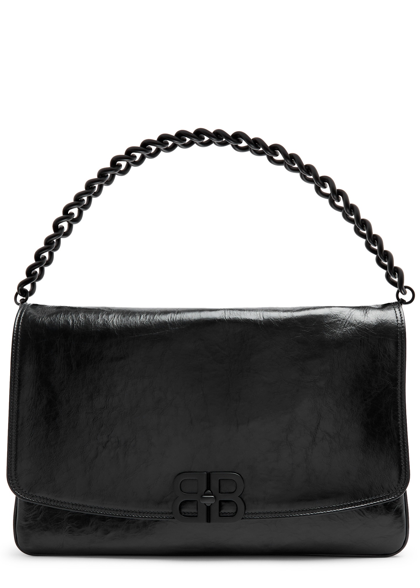 Monaco large leather shoulder bag - 1