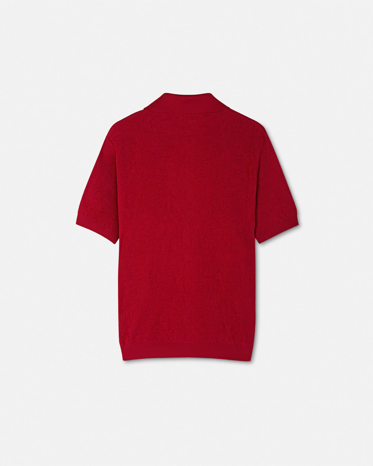 Barocco Knit Polo Shirt - 3