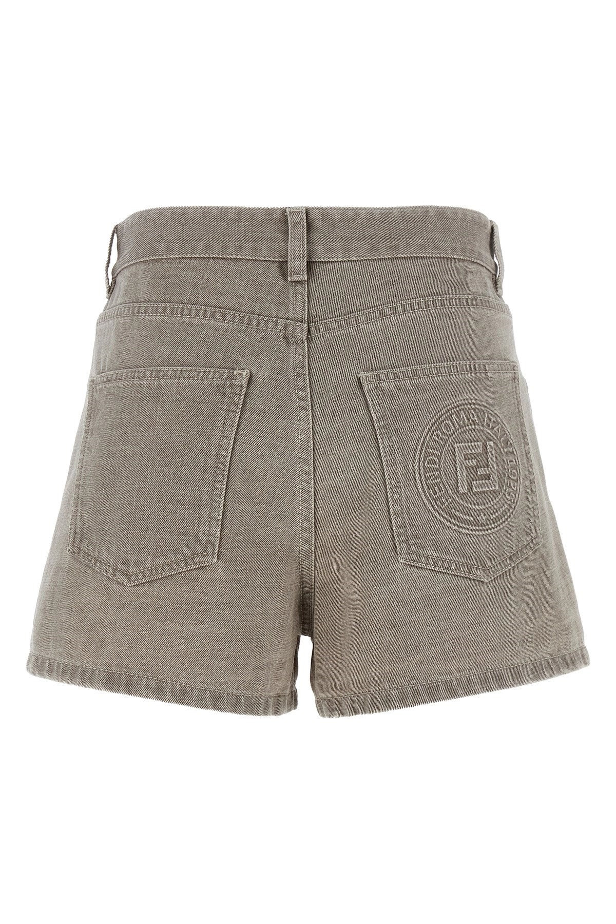 Fendi Women 'Fendi Stamp 1925' Shorts - 3