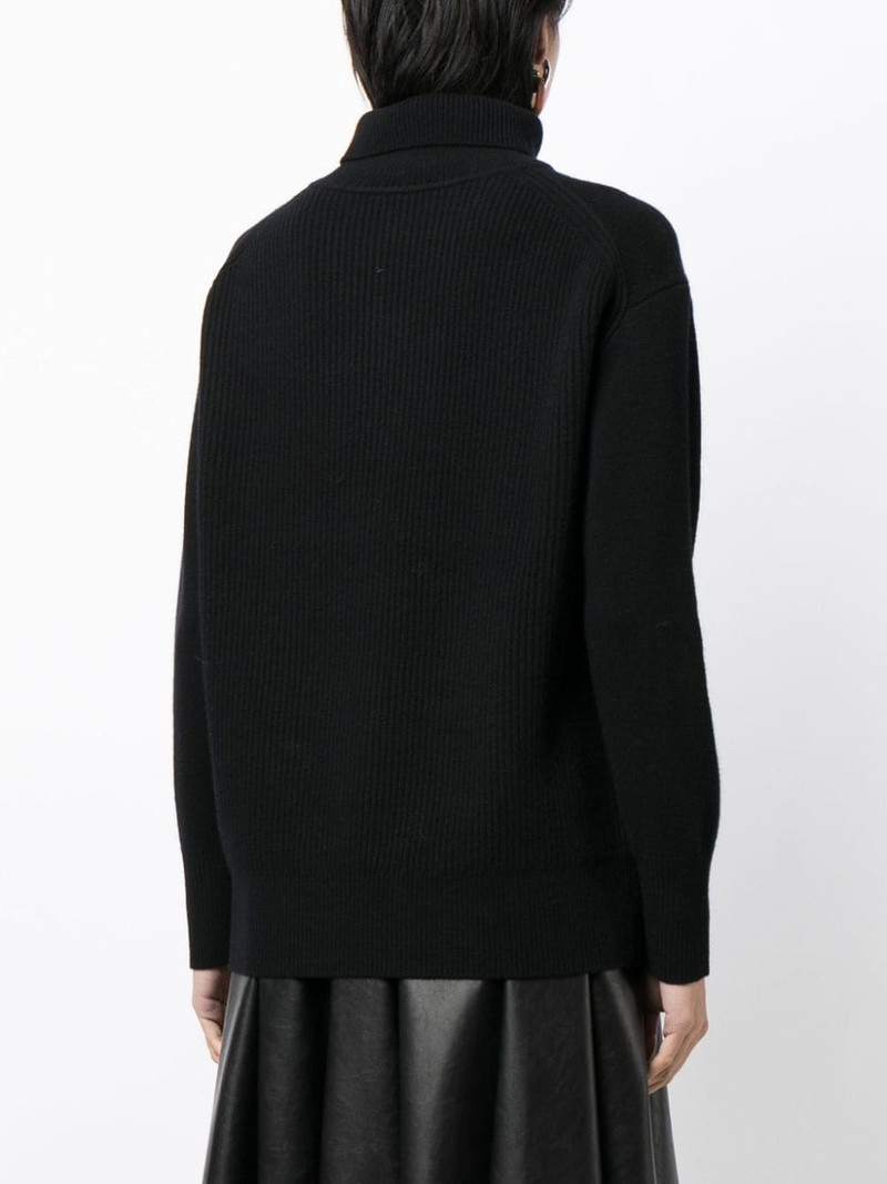 roll-neck merino wool jumper 4