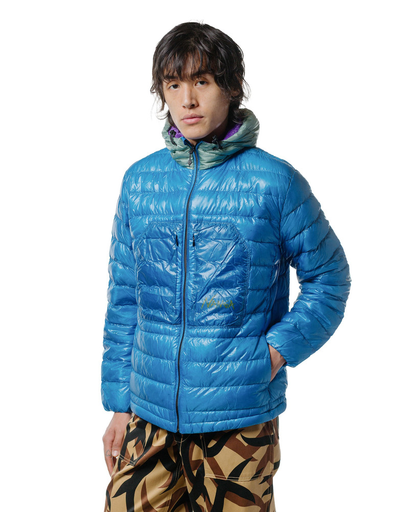 NANGA Ultilight Down Parka Packable Blue outlook