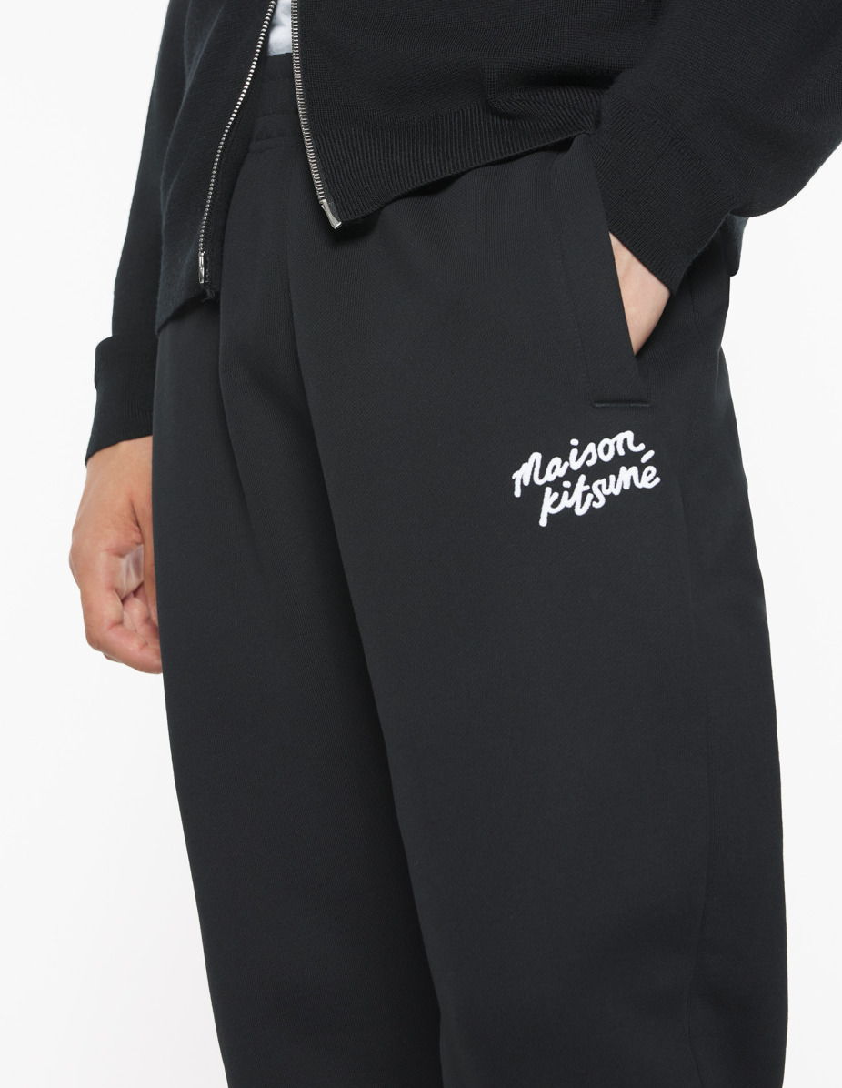 MAISON KITSUNE HANDWRITING COMFORT JOG PANTS - 4