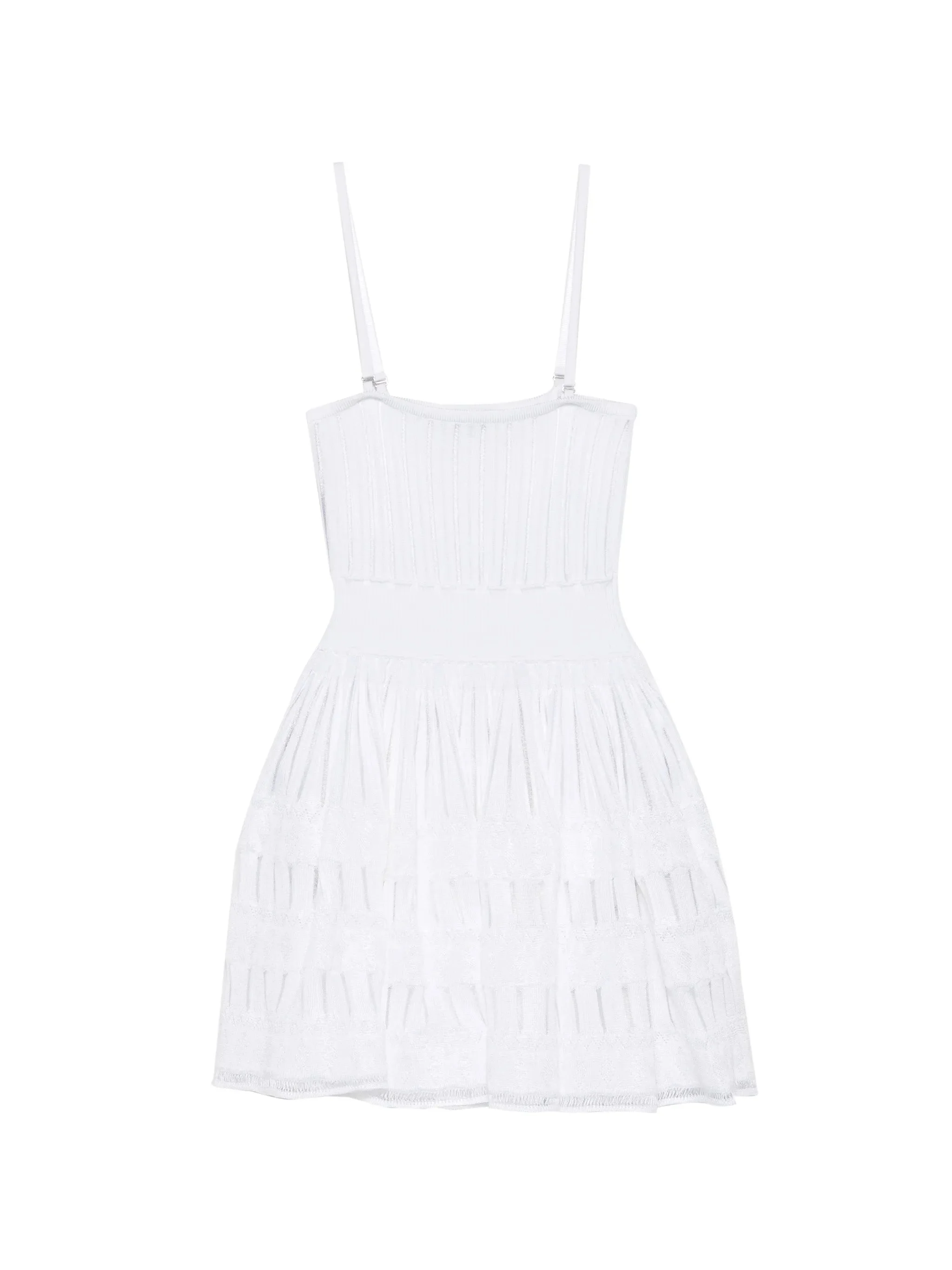 Alaïa Crinoline Open-knit Mini Dress - 1