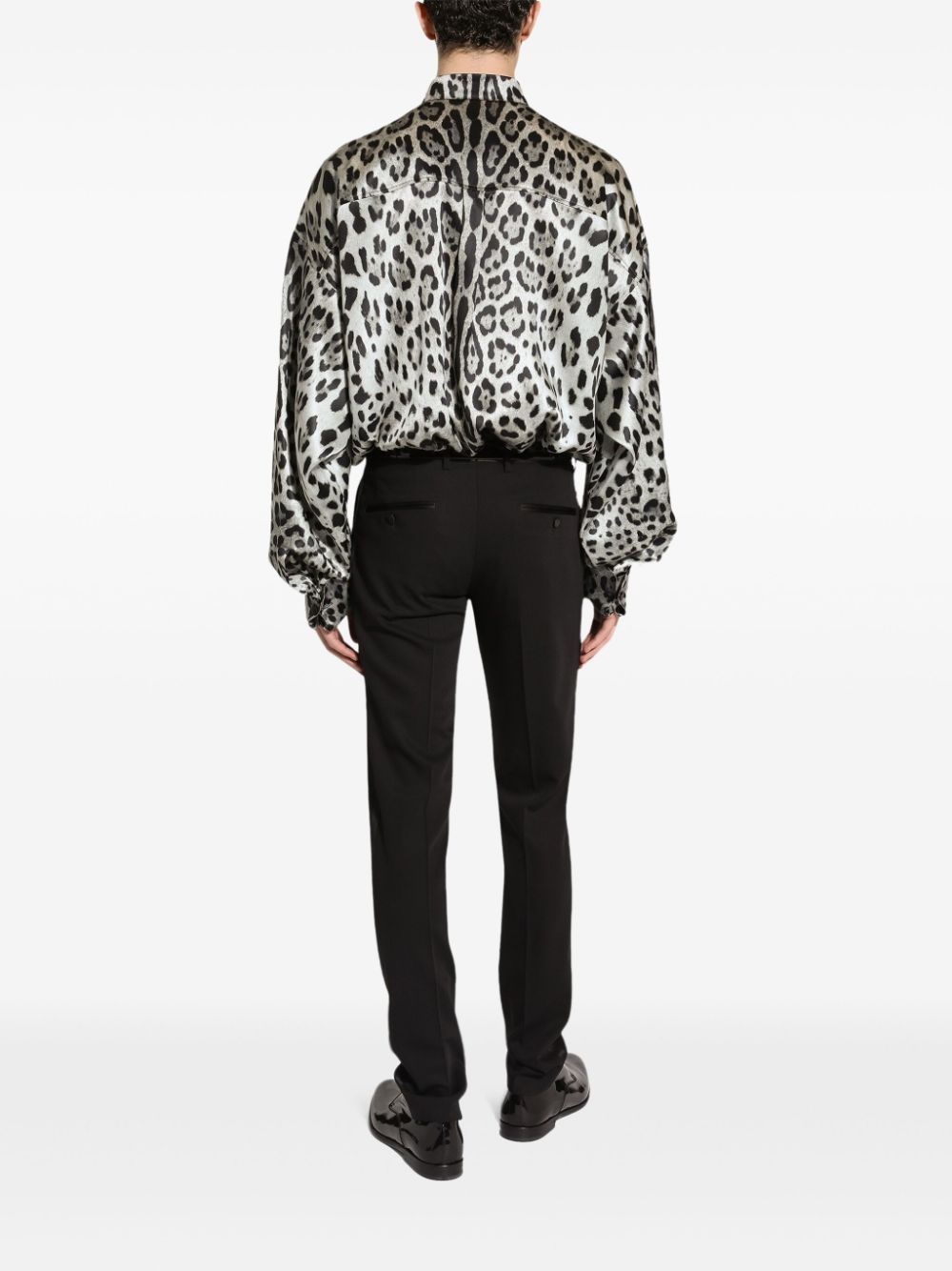 classic stretch tailored trousers - 4