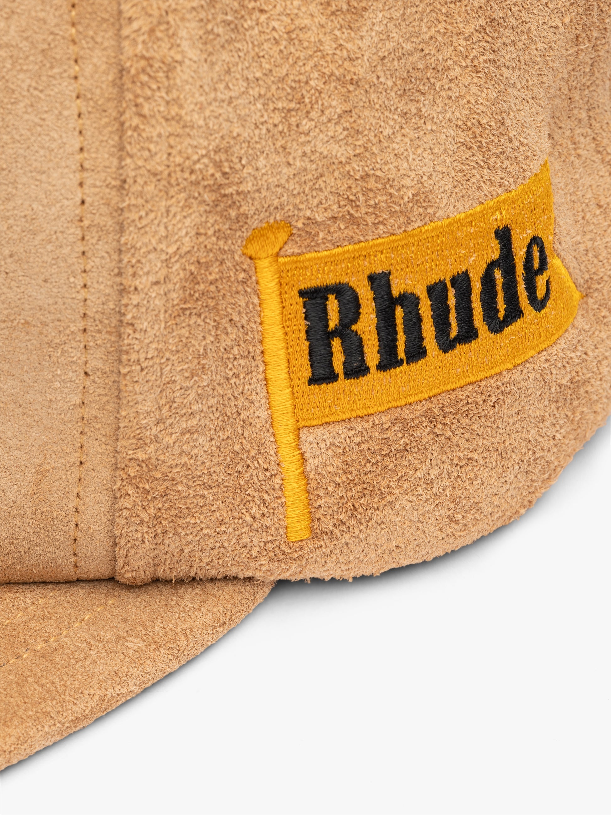 SUEDE "R" HAT - 4