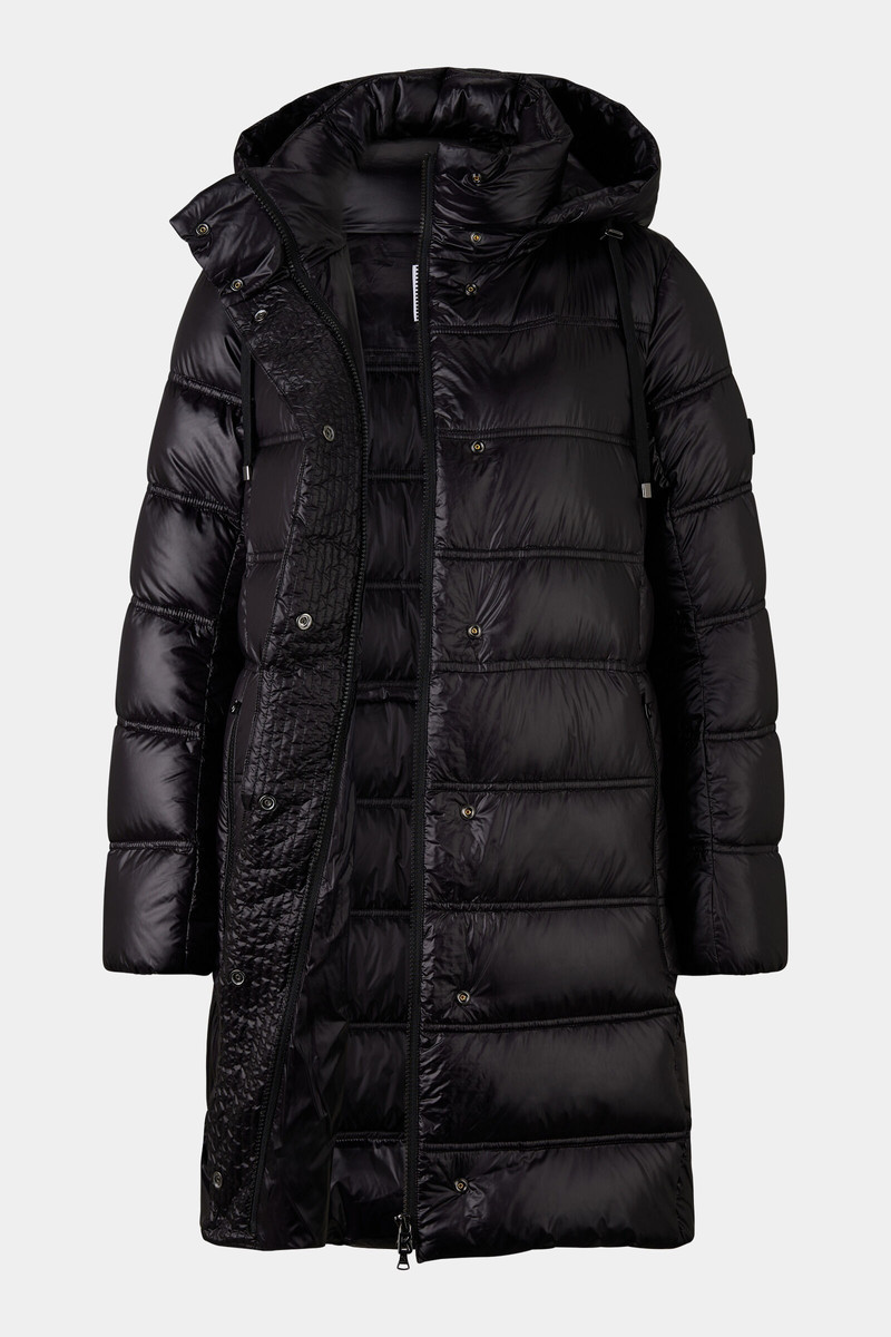 BOGNER Lynn down short coat in Black outlook