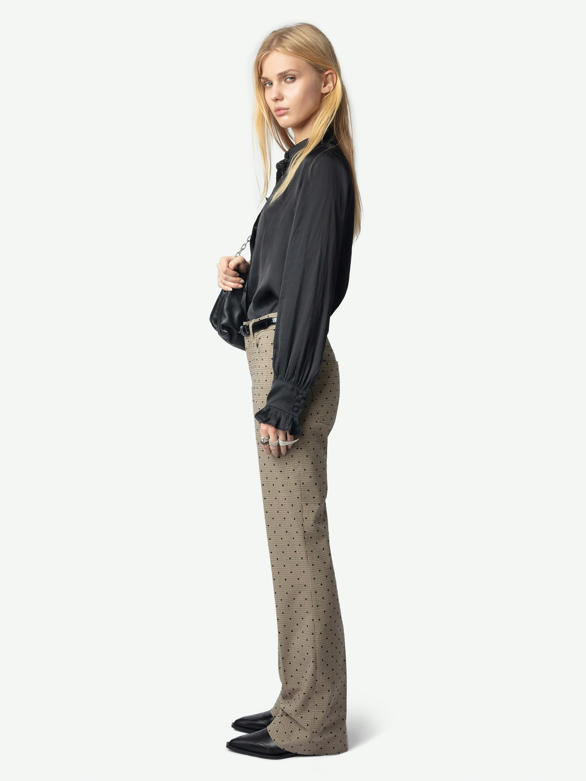 Thely Satin Shirt - 5