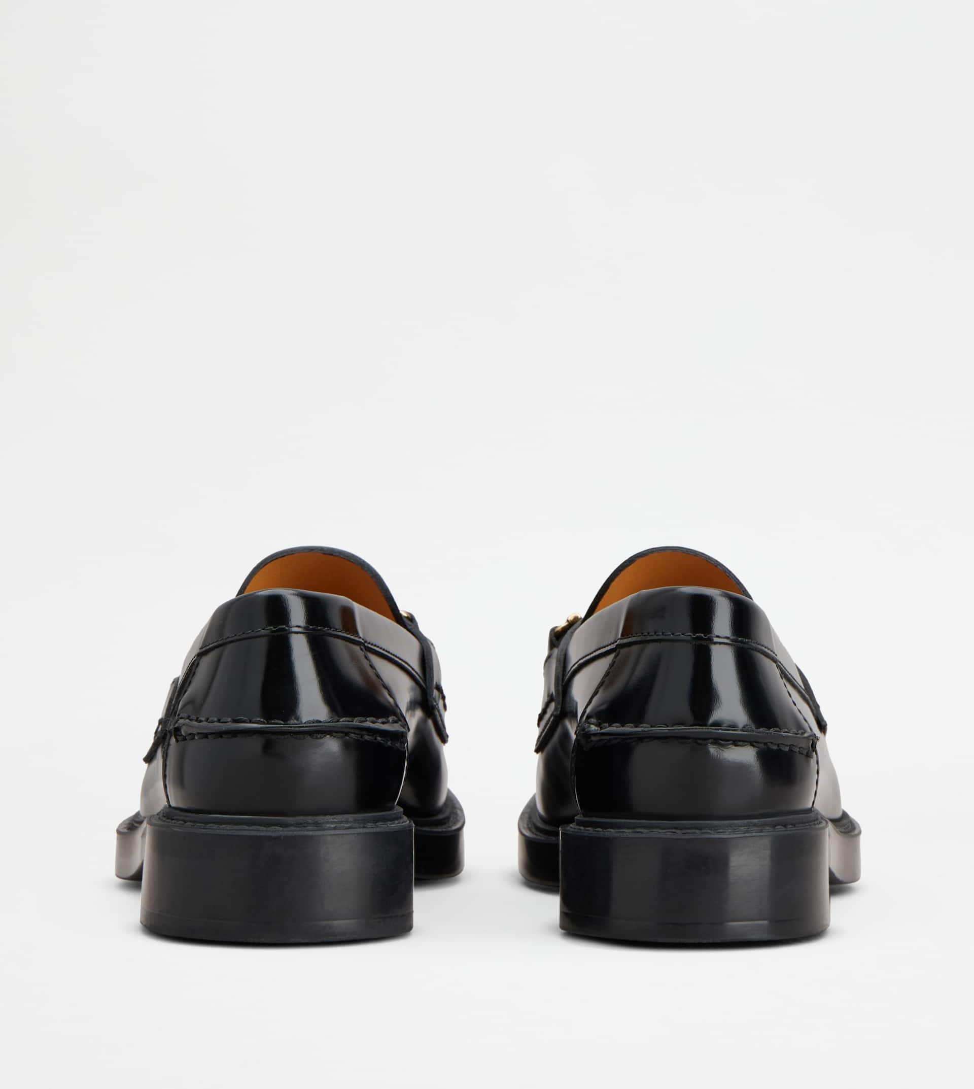 LOAFERS IN LEATHER - BLACK - 2