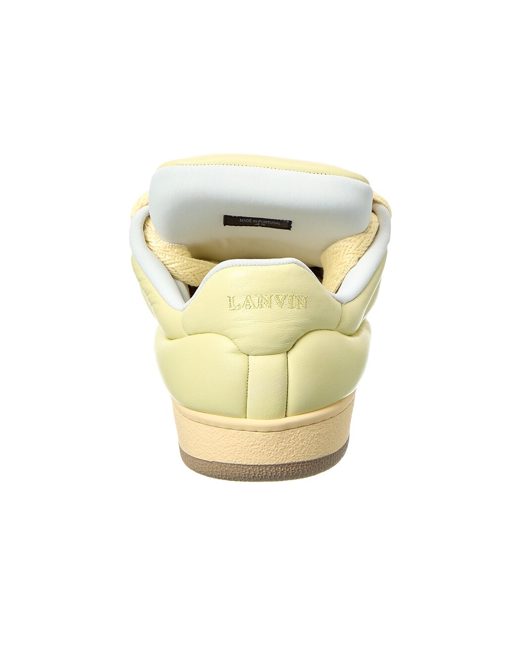 LANVIN Basses Curb XL Leather Sneaker - 3
