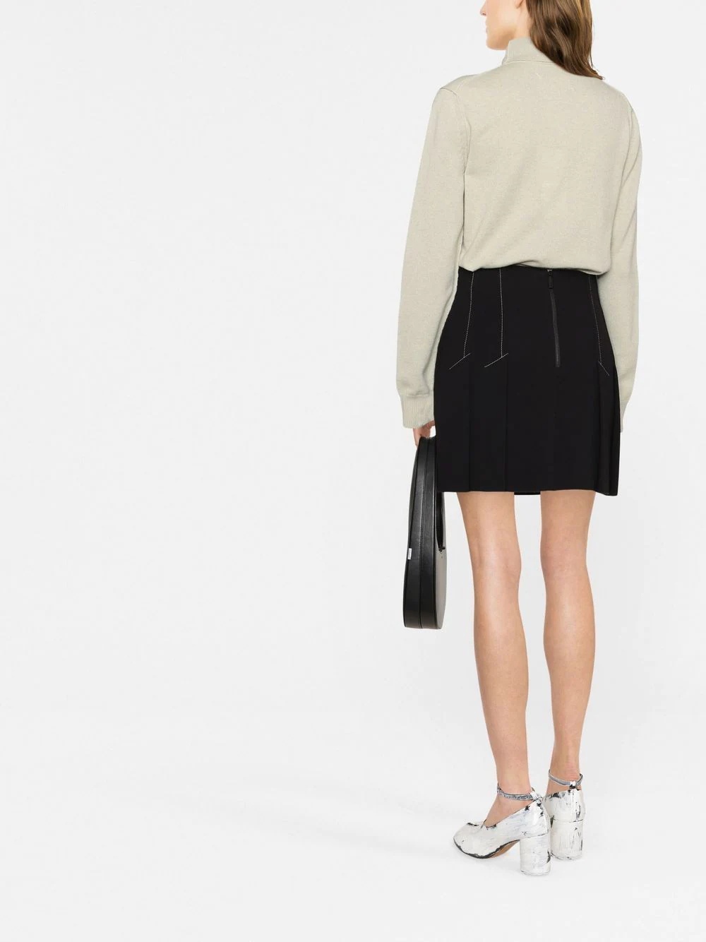 roll-neck cashmere jumper - 4