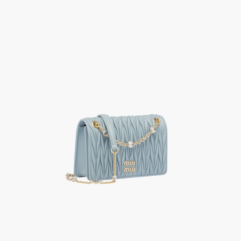 Matelassé nappa leather mini-bag - 5