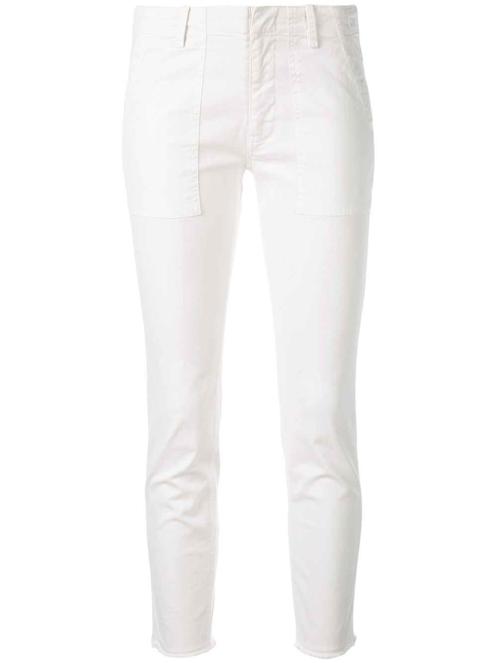 cropped skinny trousers - 1