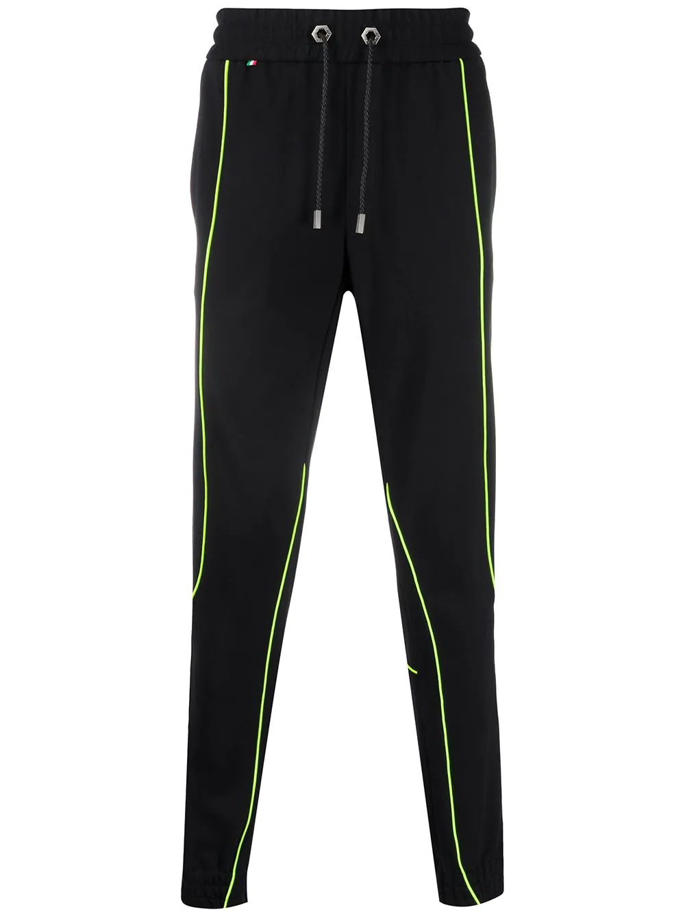 two tone track trousers - 1