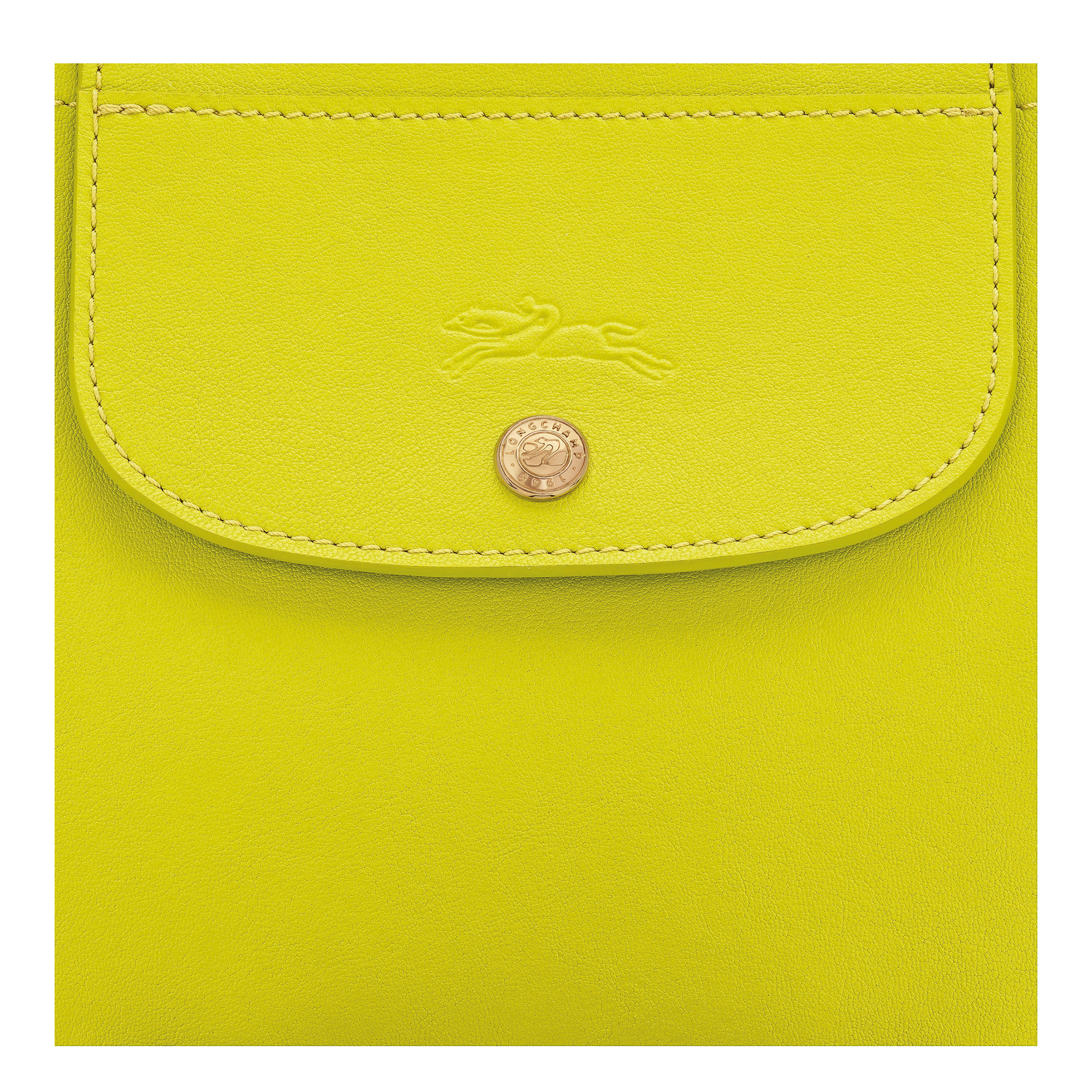 Cabas Longchamp S Handbag Kiwi Green - Leather - 3