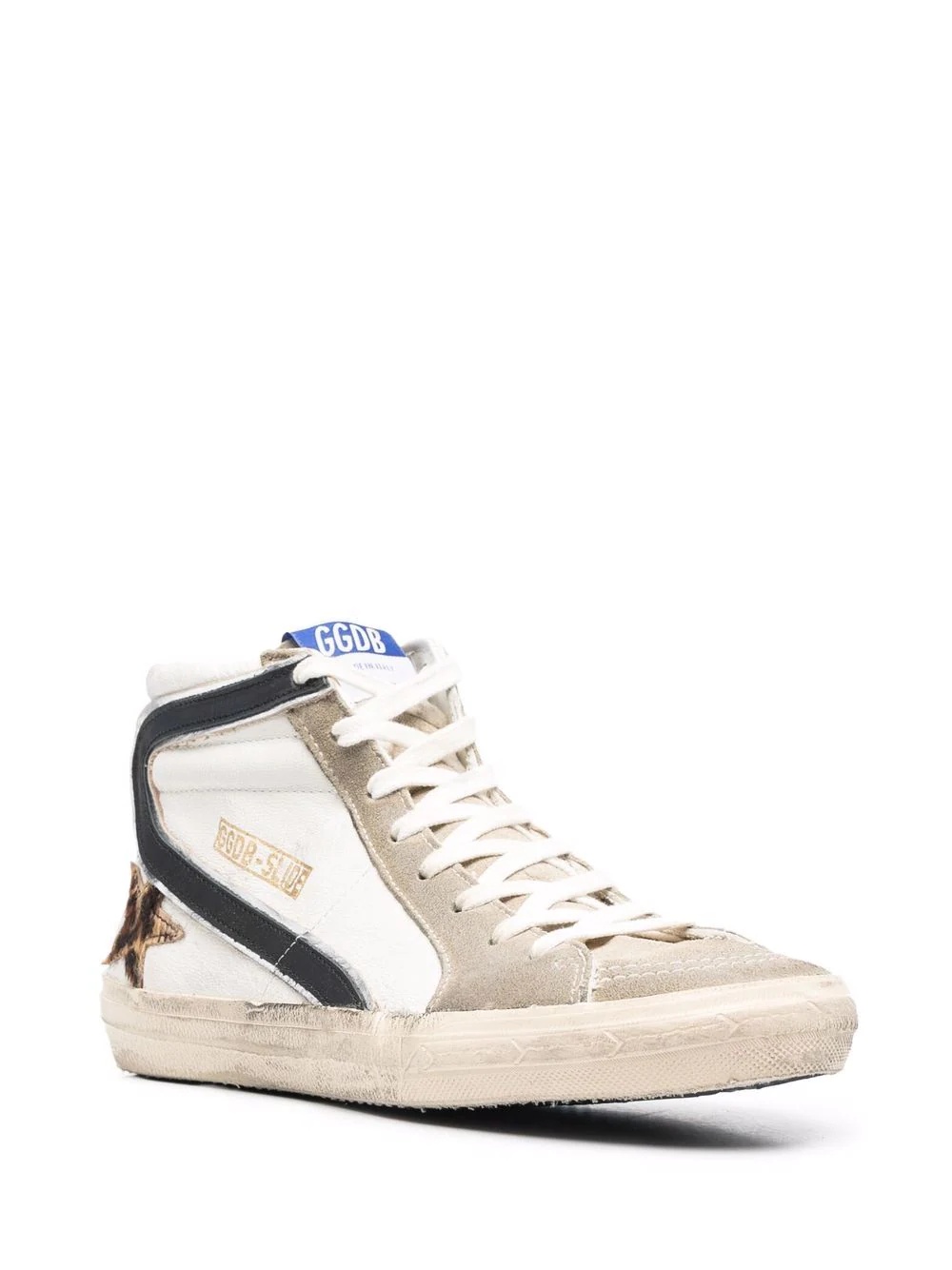 Slide high top sneakers - 2