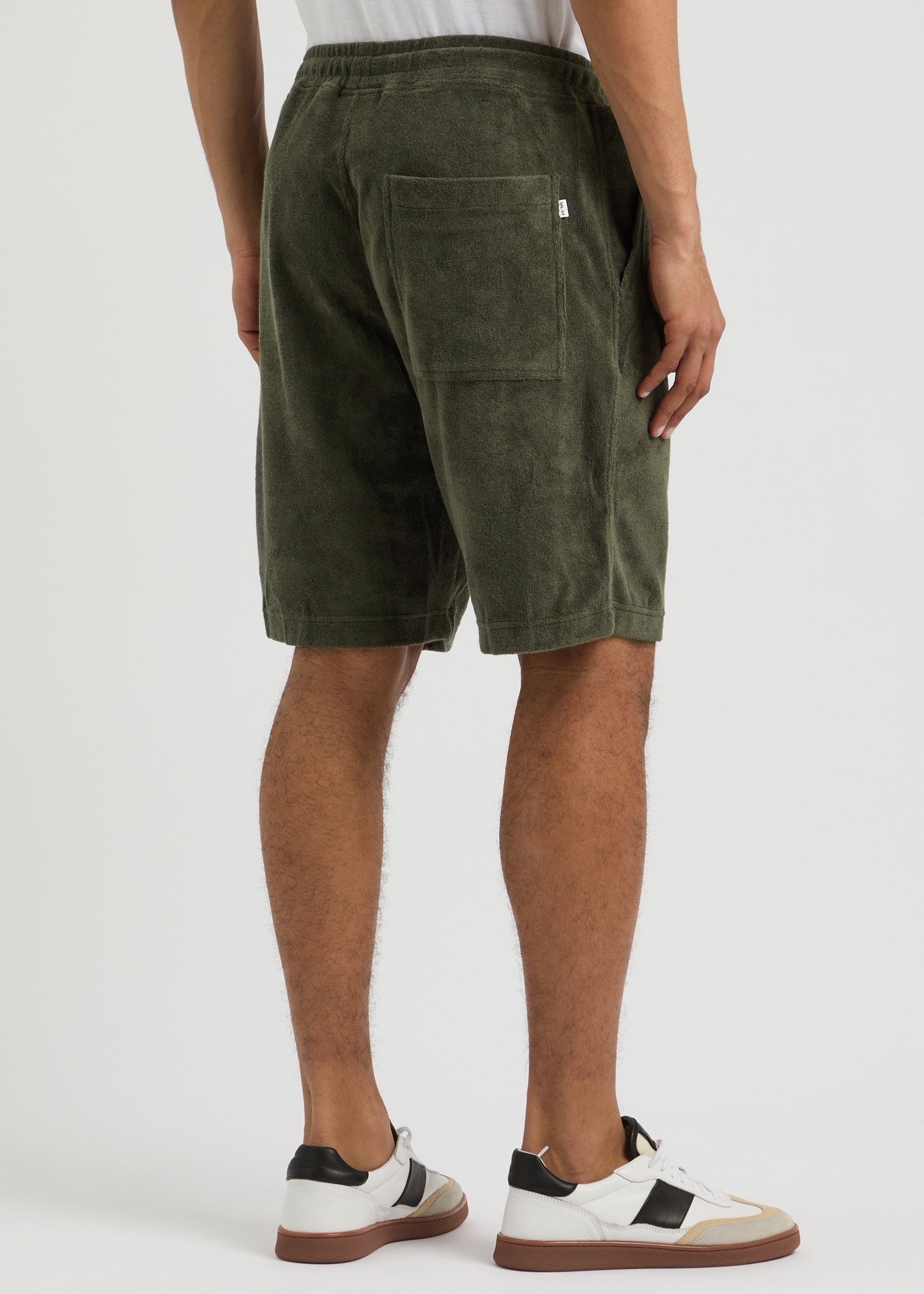 Gregor terry cotton-blend shorts - 3