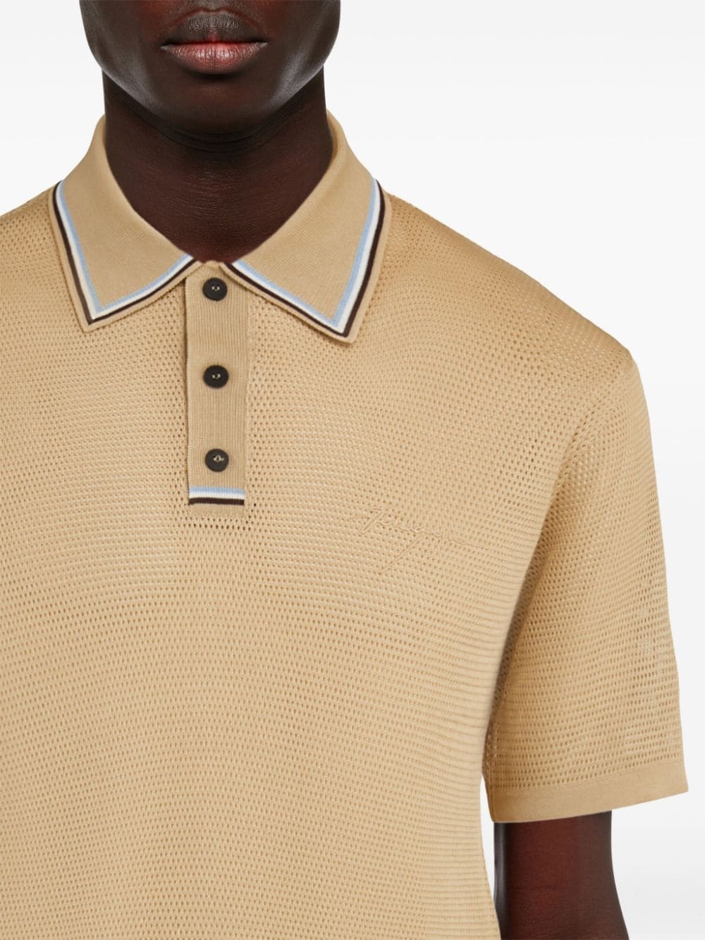 short-sleeve polo shirt - 5