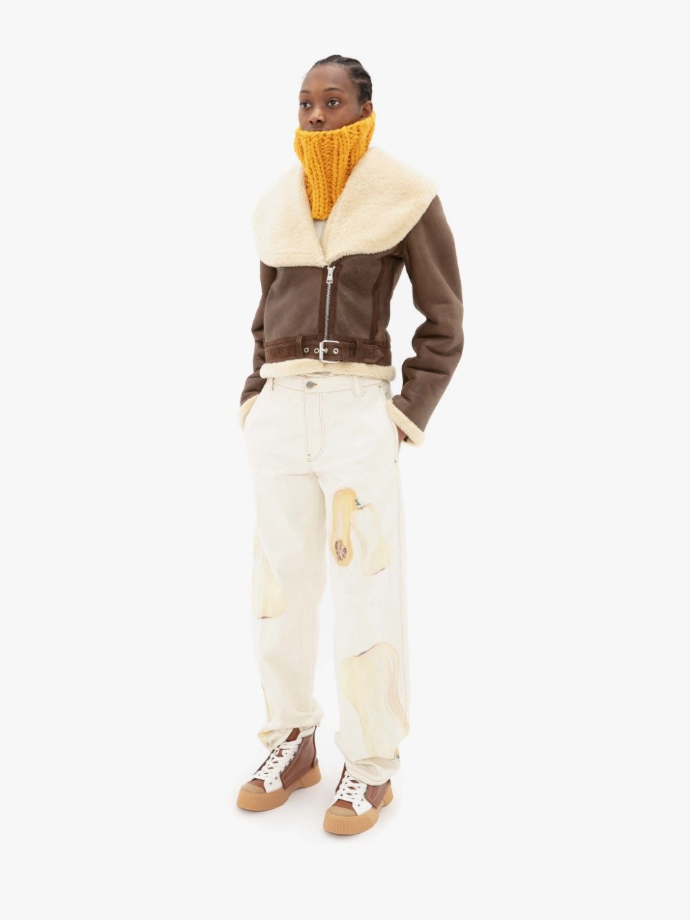 SHAWL COLLAR FITTED JACKET - 3