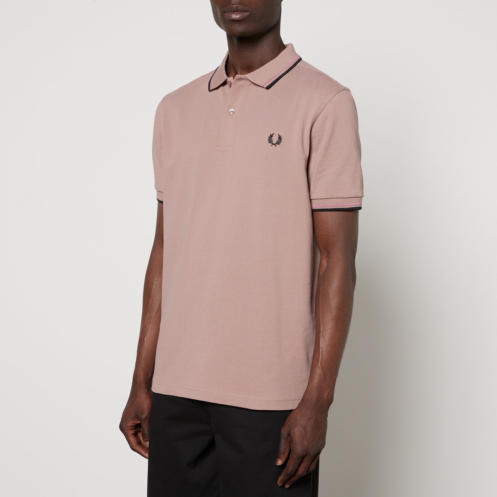 Fred Perry Twin Tipped Cotton-Piqué Polo Shirt - 1