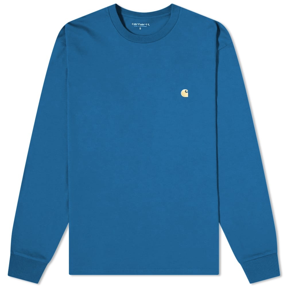 Carhartt WIP Long Sleeve Chase Tee - 1