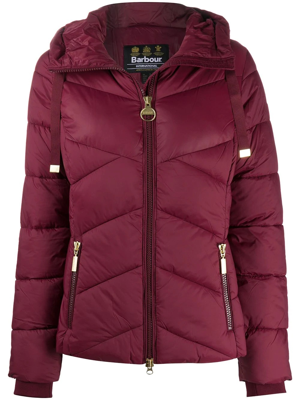 padded hooded jacket  - 1