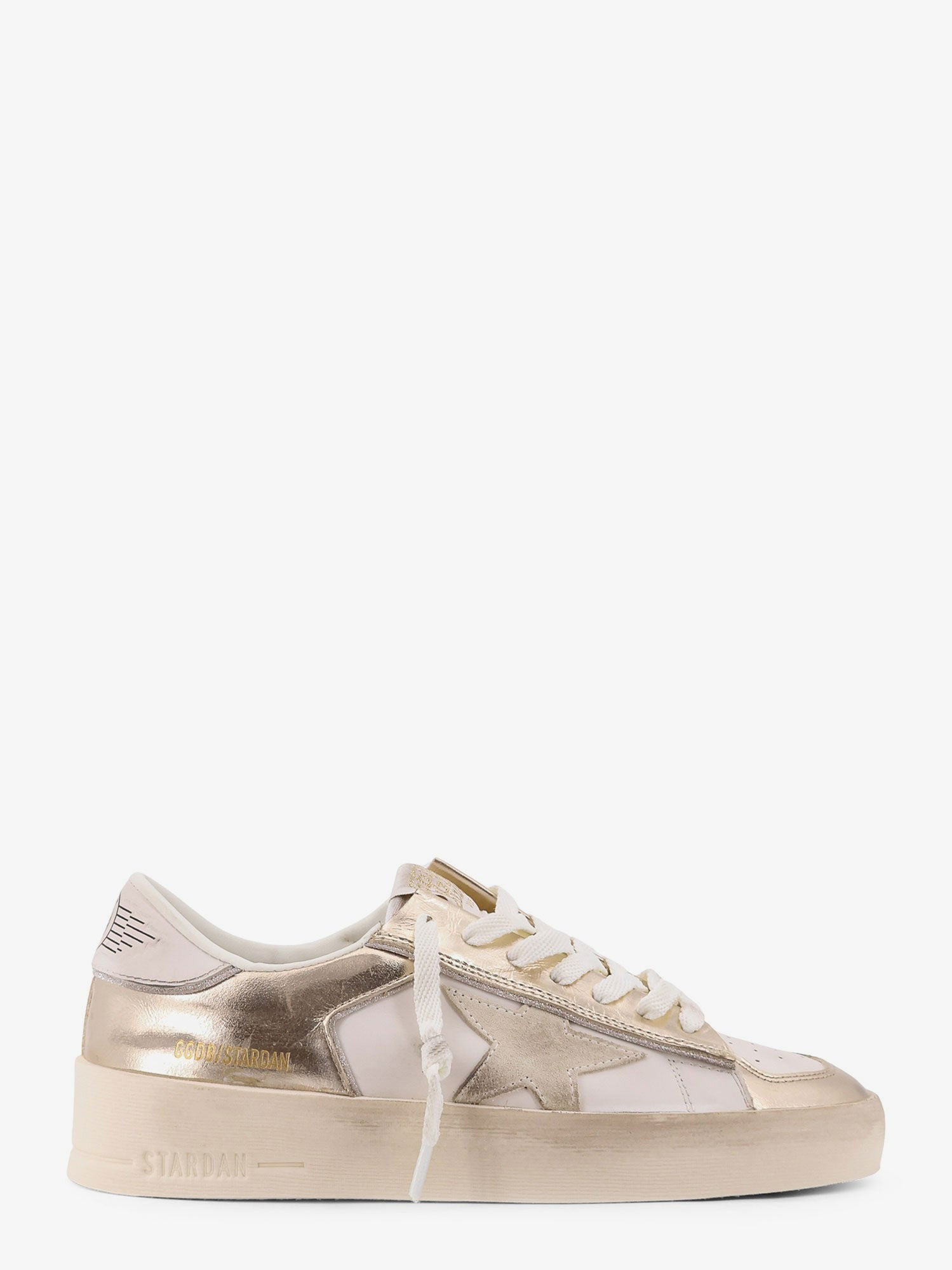 Golden Goose Deluxe Brand Women Stardan Leather Low-Top Sneakers - 1