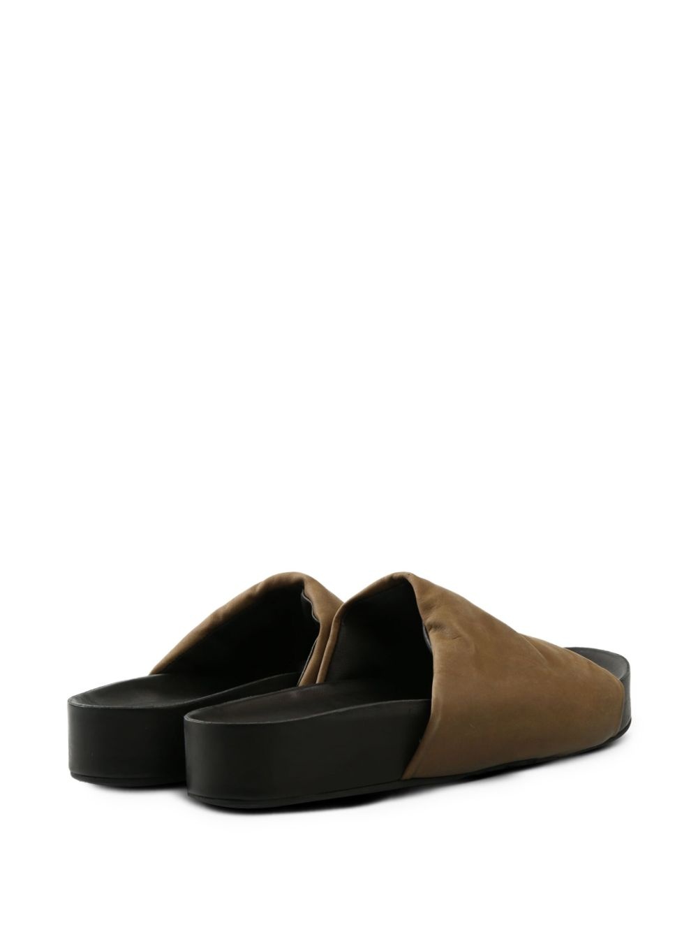 leather slides - 3