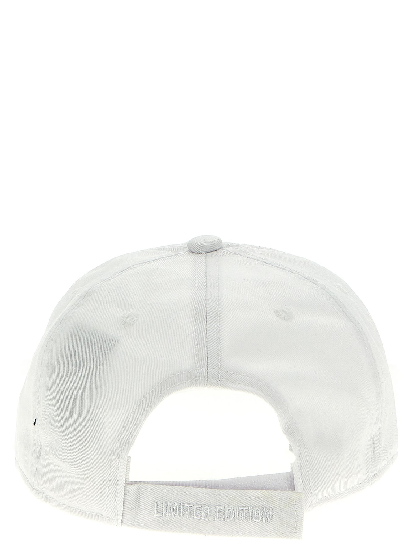 Logo Cap Hats White - 3