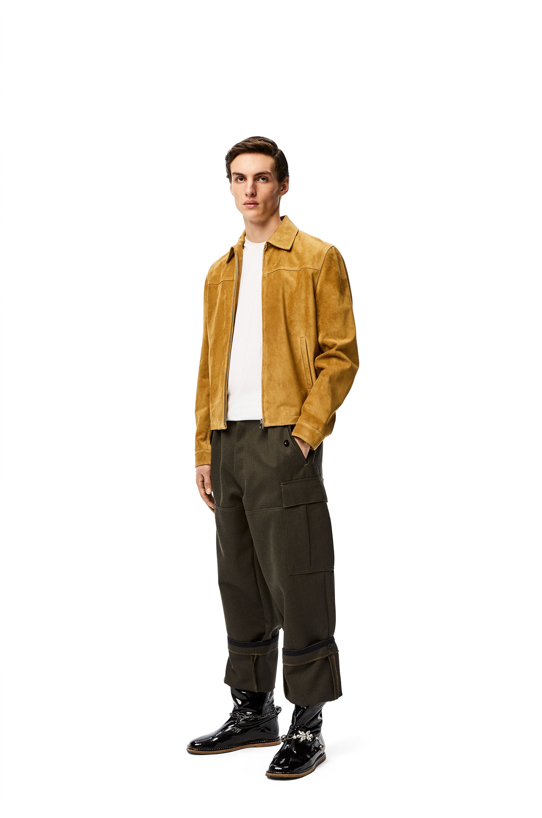 Cargo trousers in wool - 2