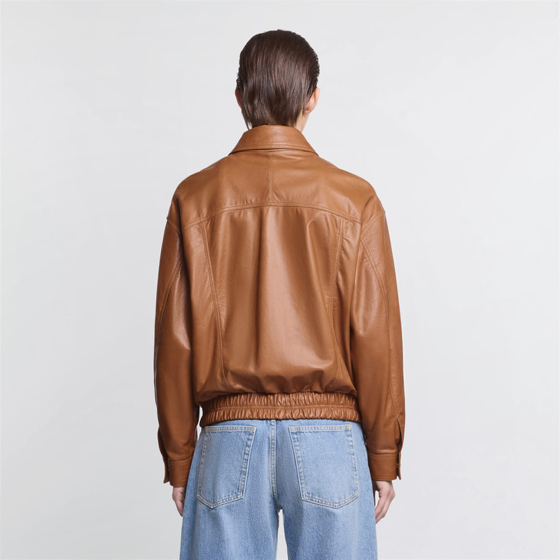 Bomber Jacket in nappa leather 5