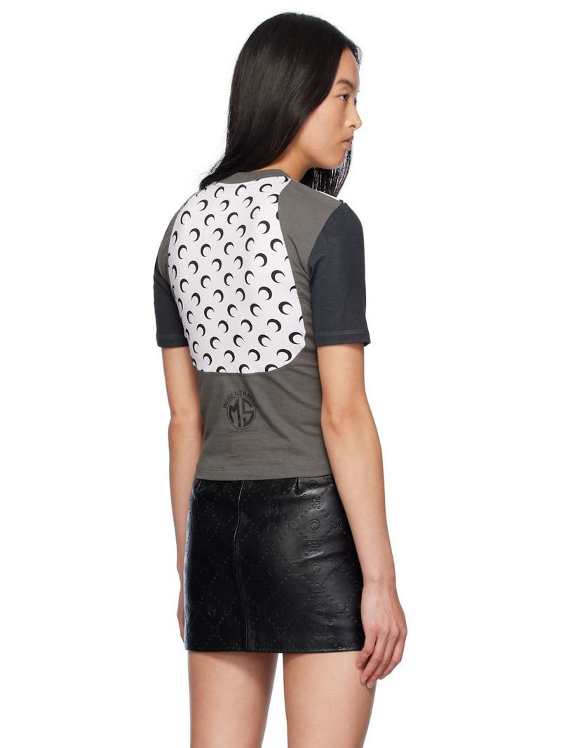 Gray Regenerated Graphic Baby Fit T-shirt 3
