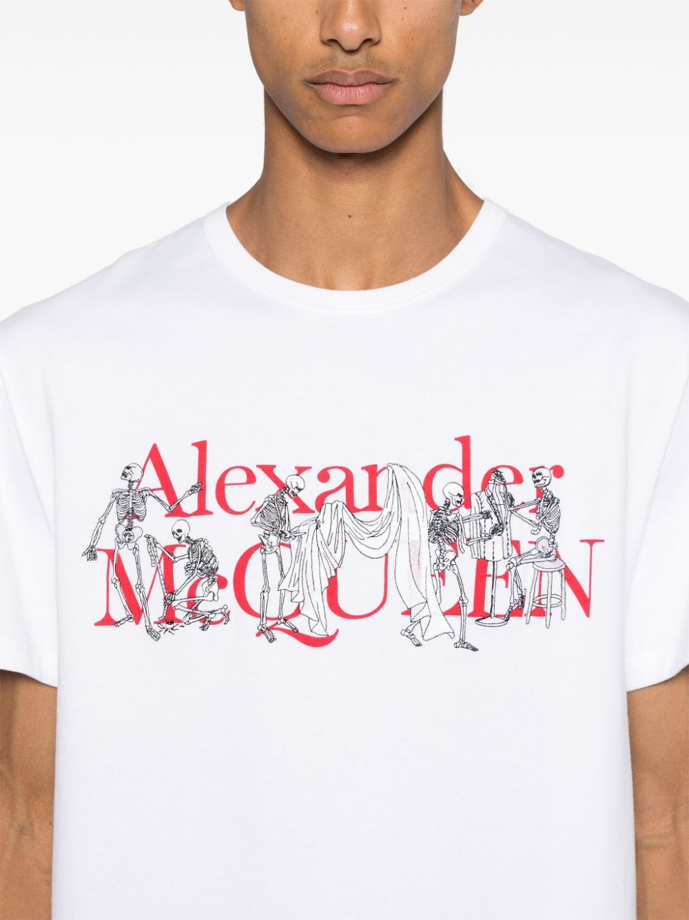 logo-print cotton T-shirt - 5