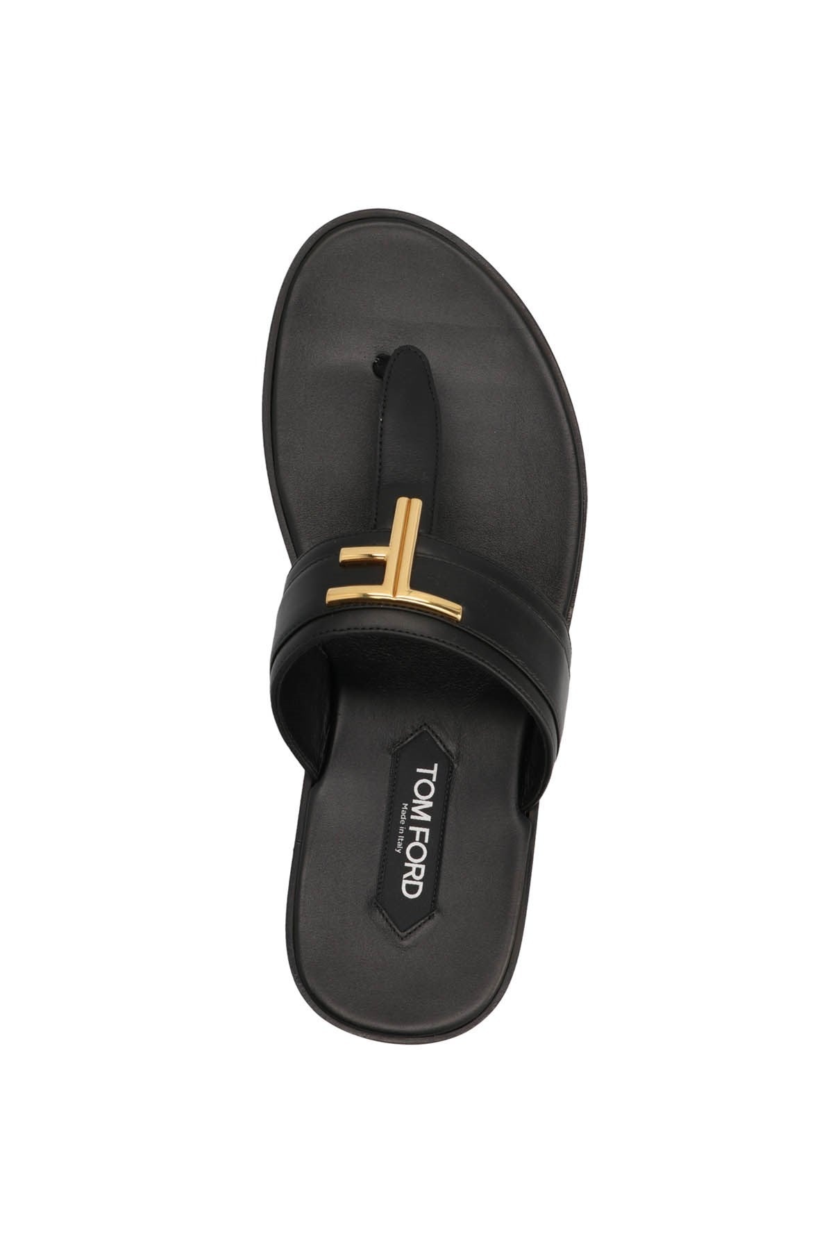 Tom Ford Men Logo Thong Sandals - 4