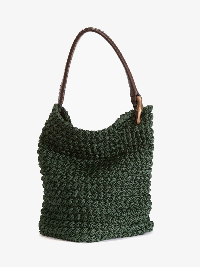 LARGE JWA CORNER BUCKET - TOP HANDLE BAG 1