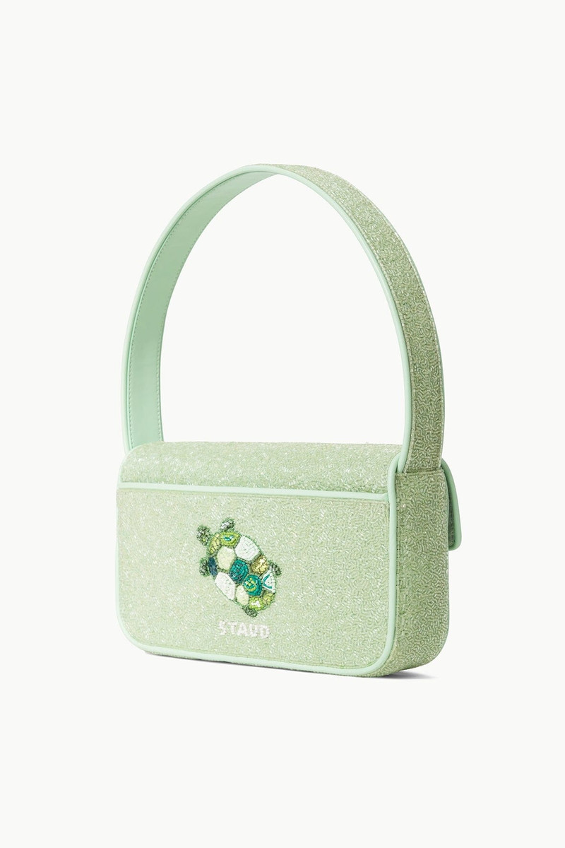 STAUD TOMMY BEADED BAG BABY TURTLE 3
