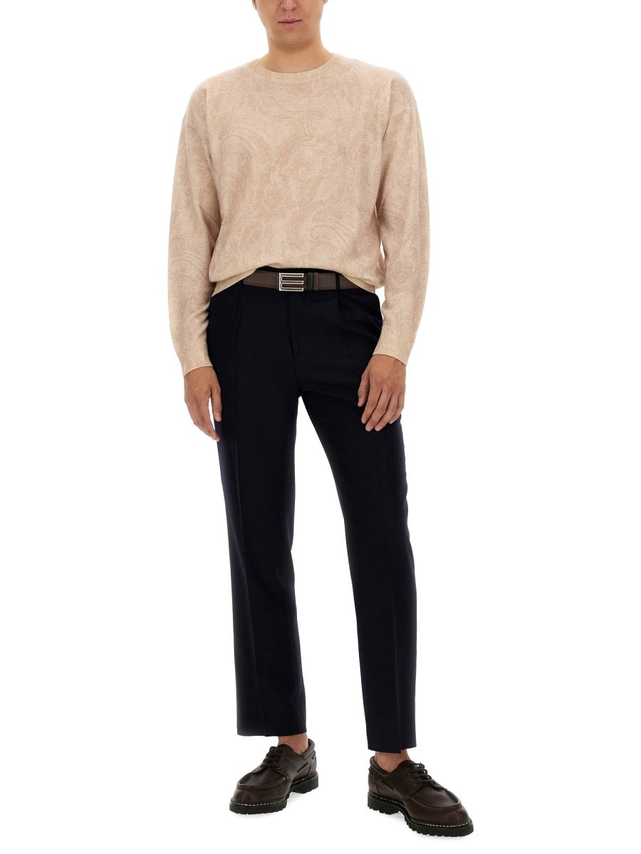 Etro Men Wool Jersey. - 2