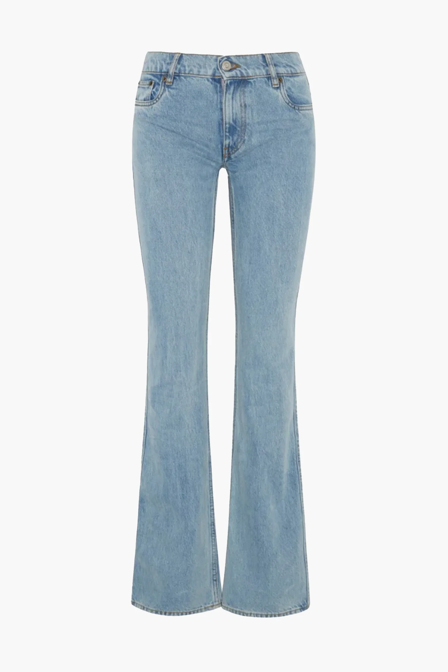 LOW WAIST DENIM PANTS - 1