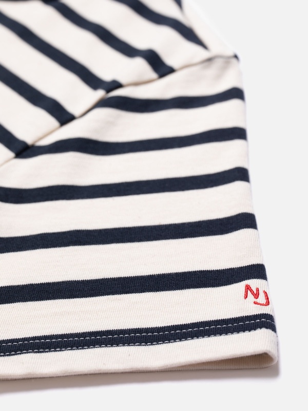 Joni Breton Stripe Offwhite/Navy - 6