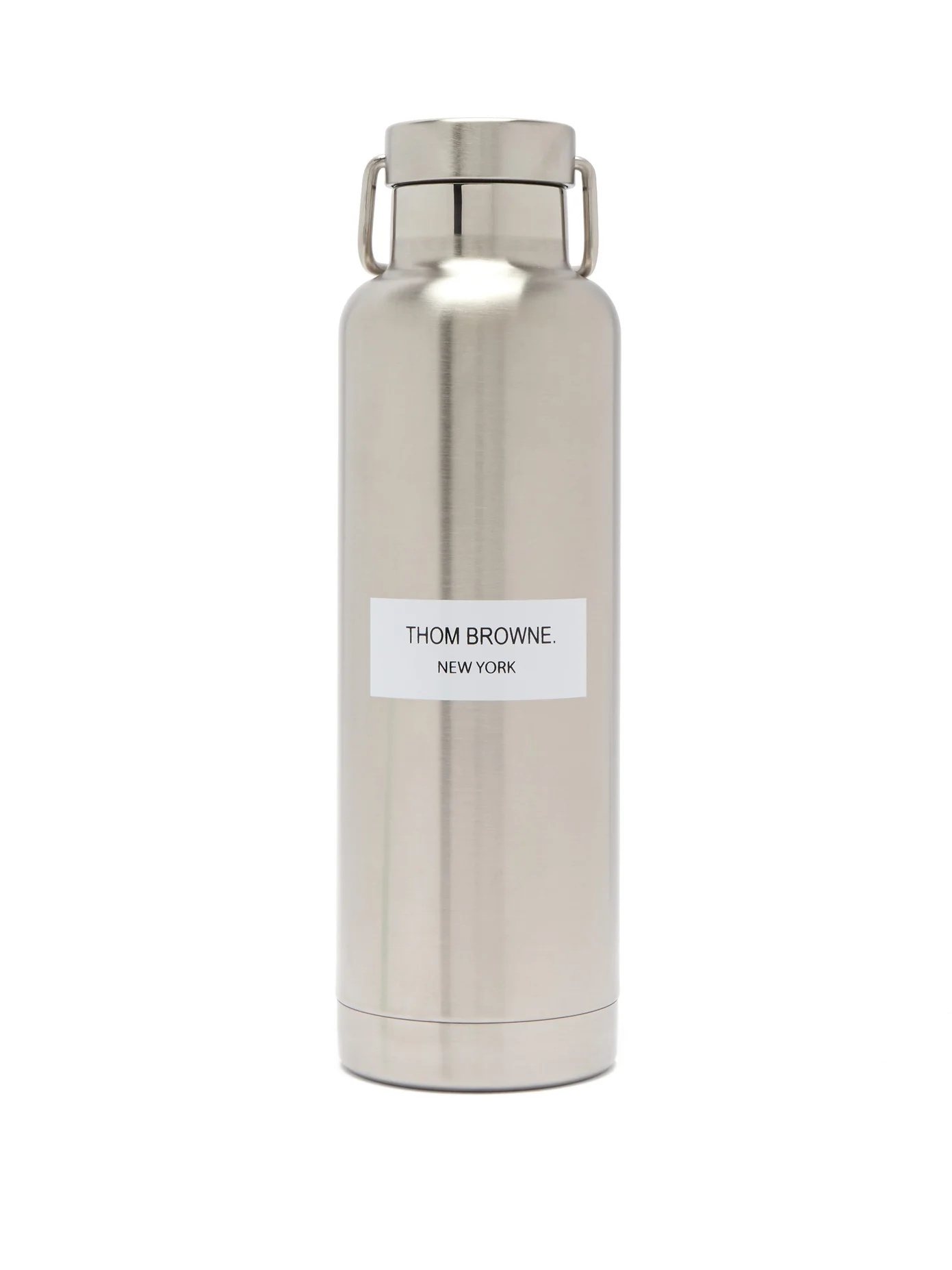 Logo-print stainless-steel water bottle - 1