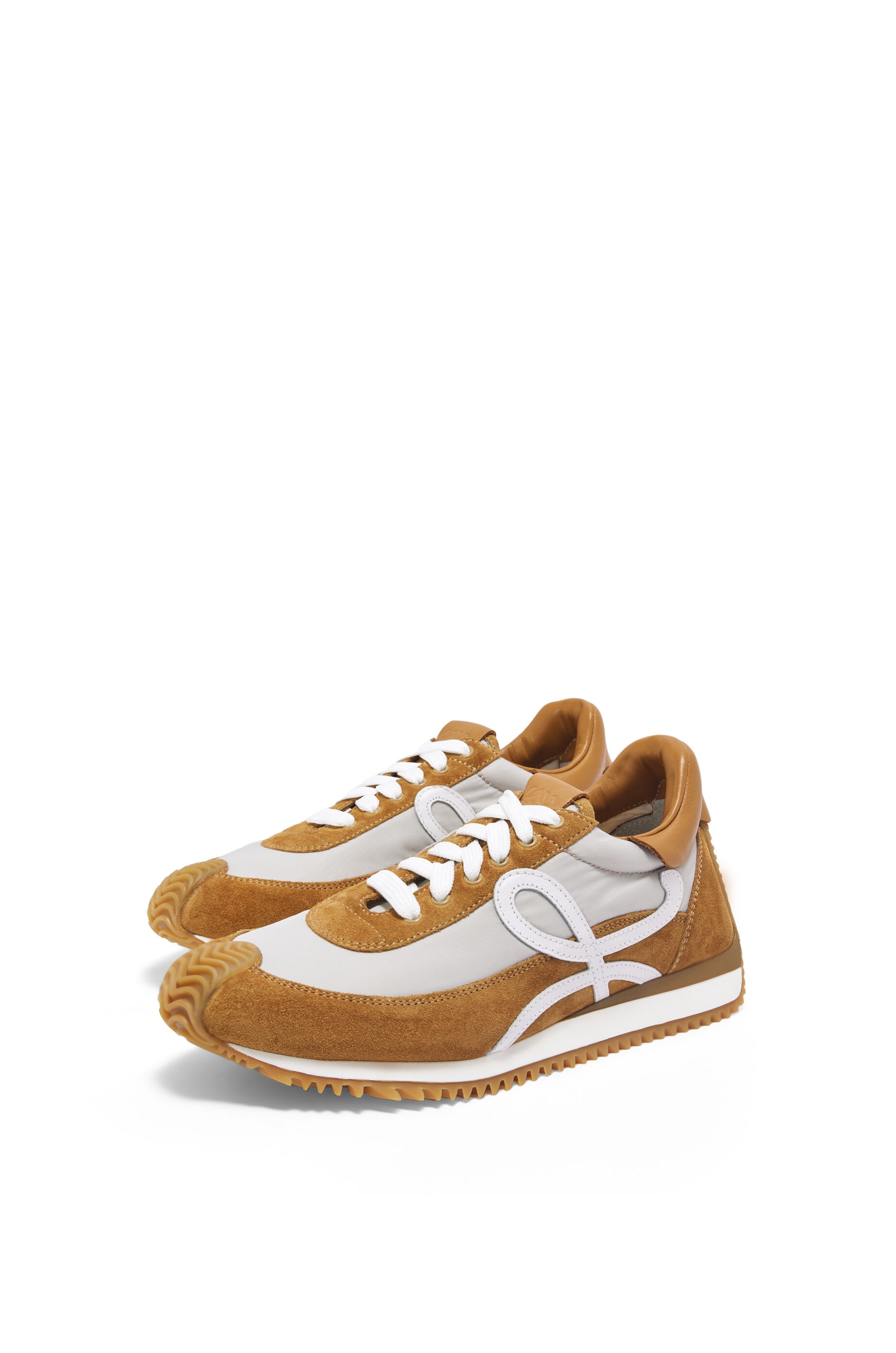 Flow runner in suede and nylon - 2
