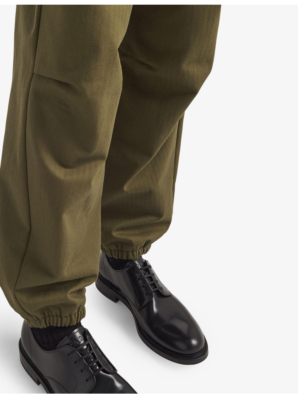 Straight-leg regular-fit cotton trousers - 6