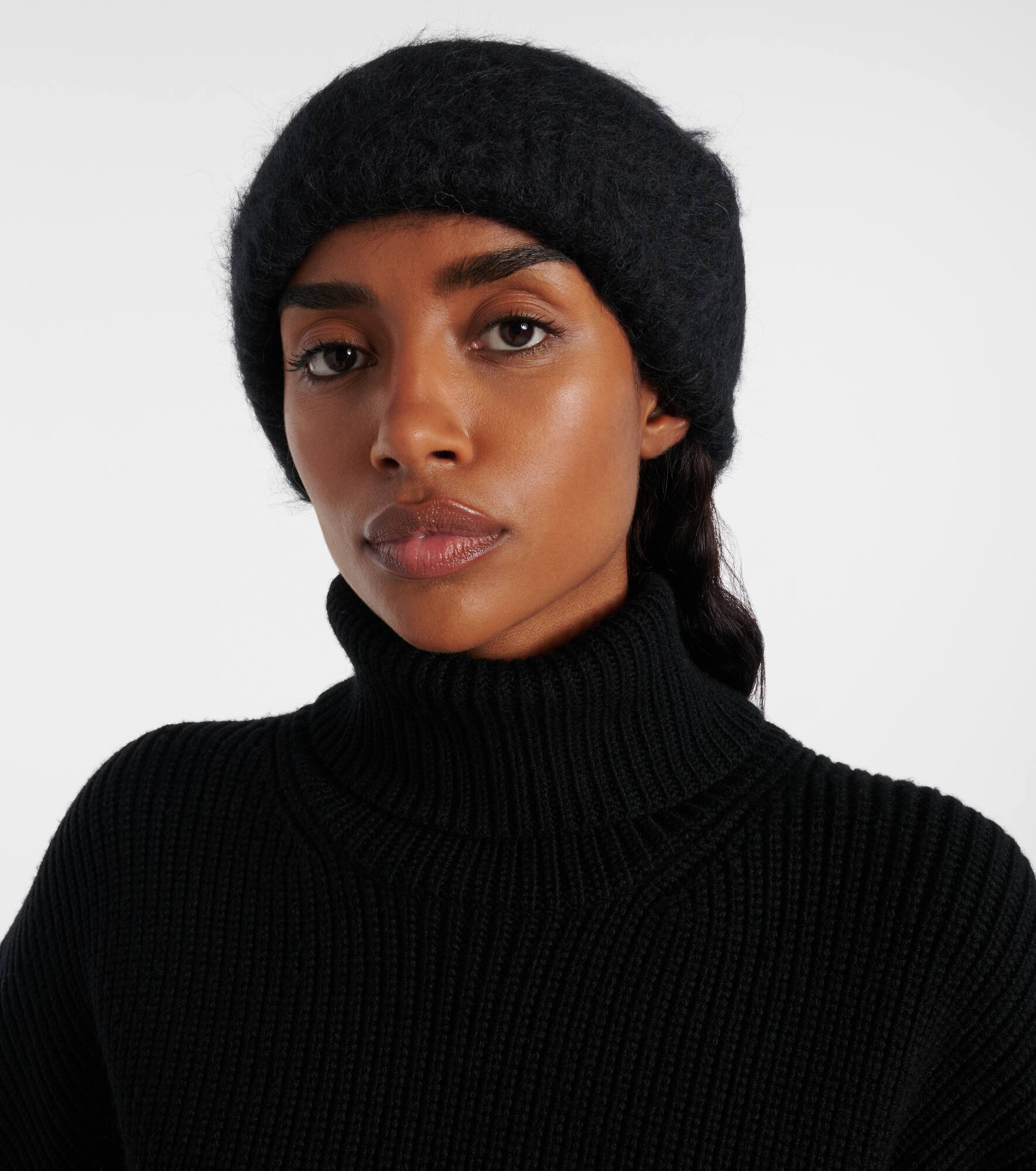 Alpaca wool-blend beanie - 2