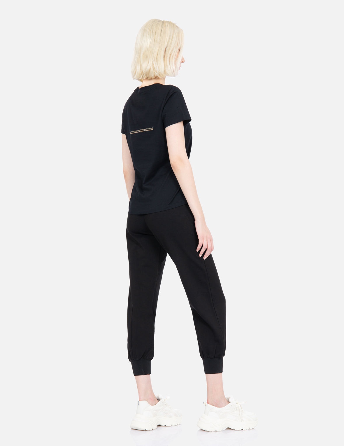 Contrasting Panel Sweatpants - 4