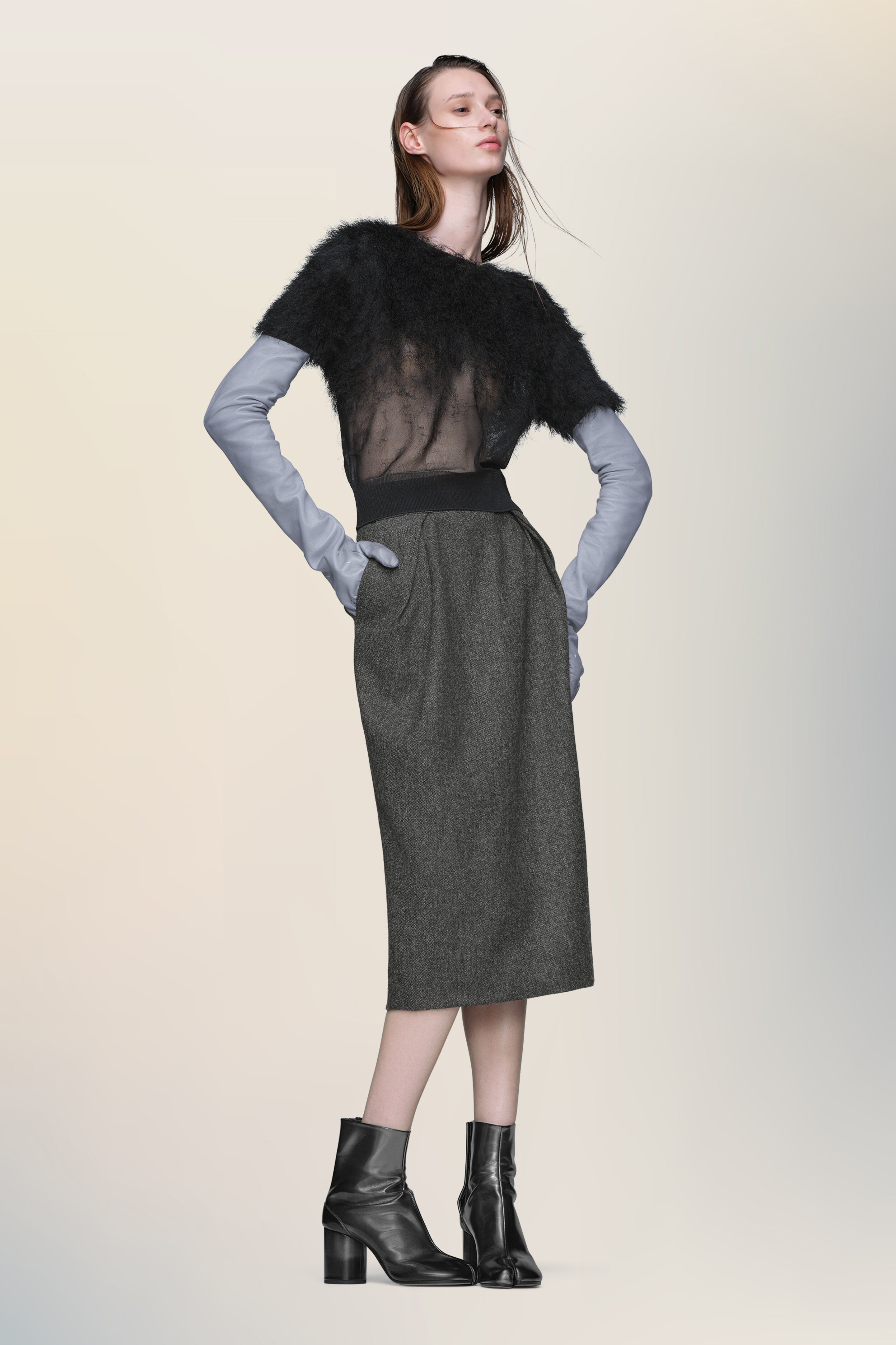 Retrograde silk knit top - 7
