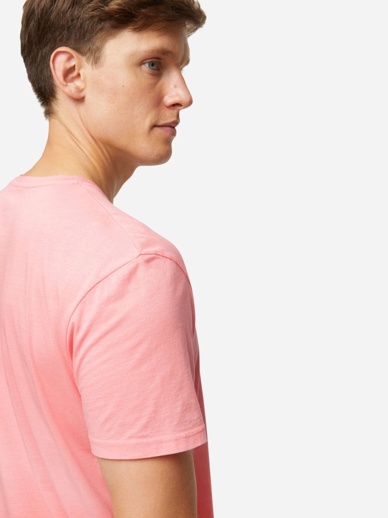 Men's T-Shirt Rufus 3 Pima Cotton Peach - 7