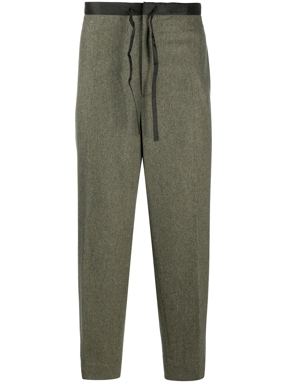 cropped tailored trousers - 1