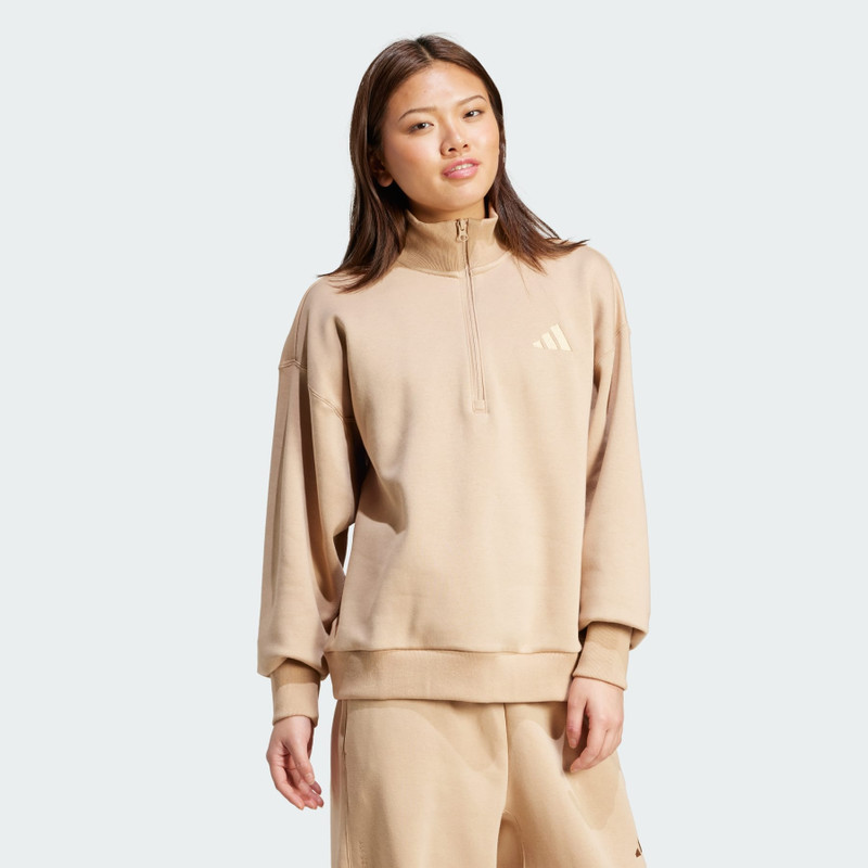 ALL SZN Fleece Loose Quarter-Zip Sweatshirt 4