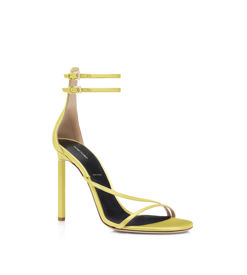 TOM FORD SATIN T ANKLE STRAP SANDAL outlook